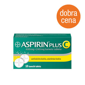 Aspirin plus C, 10 tableta*