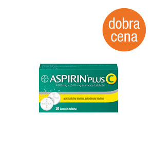 Aspirin plus C, 10 tableta